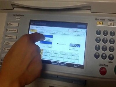 Cách thiết lập scan màu thành mặc định trên máy photocopy ricoh