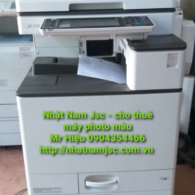 Cho thuê máy photocopy màu RICOH Aficio MP C4504 Tại Hà Nội