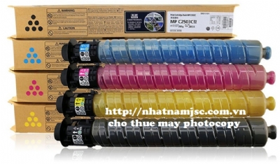 Dịch Vụ Đổ Mực Máy photocopy ricoh tại Hà Nội- Thay mực máy ricoh màu 